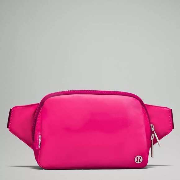 lululemon athletica Handbags - Lululemon Everywhere Belt Bag Raspberry Coulis Wild Berry Large 2L NWT